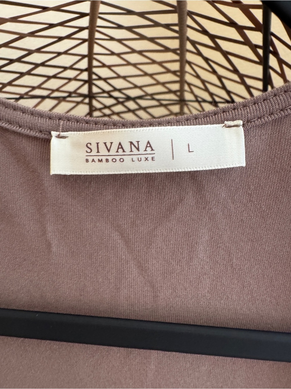 Sivana Bamboo Yoga Wrap Mocha Large - Picture 2 of 6